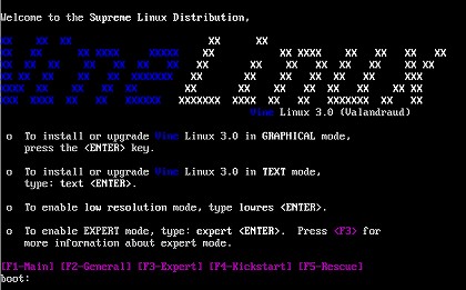 vine linux3.2のインストール